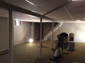 basement painting Andover, MA