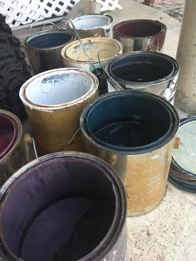 old paint disposal